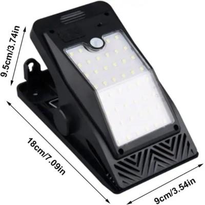 46 LED Ηλιακό Φως LED με Κλιπ και Αισθητήρα Κίνησης AB-TY237