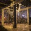 3x3m 300 LED Λαμπάκια Χριστουγεννιάτικη Κουρτίνα Θερμός Φωτισμός - Digital Light Series