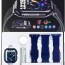 Smartwatch με Παλμογράφο & 3 Λουράκια Z10X Pro Μαύρο