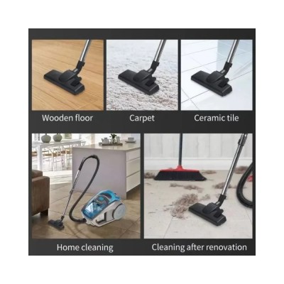 SK-3372 Ηλεκτρική Σκούπα Χαλιών 2500W Sokany με Σακούλα 1.5L