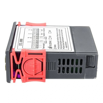 STC-3008 Ψηφιακός Θερμοστάτης Διπλής Θερμοκρασίας 110V–220V