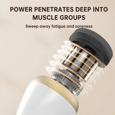 LH2005 Συσκευή Μασάζ Σώματος 360° Με Δόνηση Υψηλής Συχνότητας Και 3 Εναλλάξιμες Κεφαλές