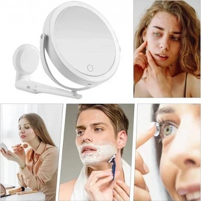 Καθρέπτης Τοίχου Διπλής Όψης με Μεγέθυνση και Led Φωτισμό GV-2318