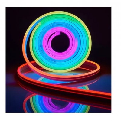Αδιάβροχη Έγχρωμη Εύκαμπτη Ταινία 10m Neon Flex LED RGBW Rixme