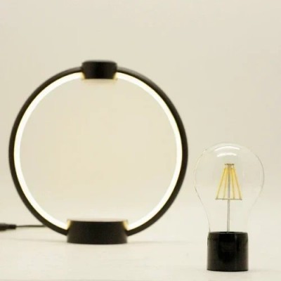 Μαγνητική Αιωρούμενη Επιτραπέζια Λάμπα Led Με Ζεστό Φως