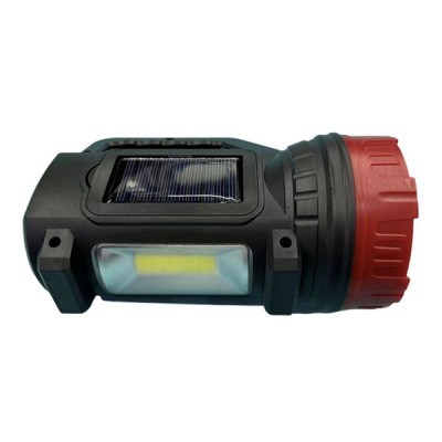 Επαναφορτιζόμενος Ηλιακός Προβολέας Led Με Ισχυρή Δέσμη Και Πολλαπλές Λειτουργίες