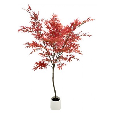 180cm Τεχνητό Διακοσμητικό Δέντρο Κόκκινος Σφένδαμος 86935