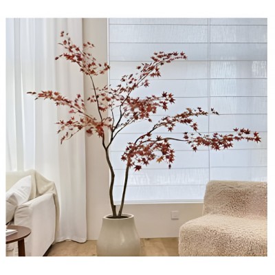 200cm Τεχνητό Διακοσμητικό Δέντρο Κόκκινος Σφένδαμος 86936