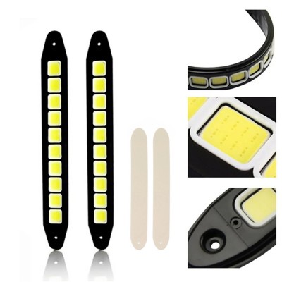 Σετ 2 Τεμάχια Φώτα Ημέρας DRL Και Ομίχλης 20W 25cm IP67 Ψυχρό Λευκό 1600LM