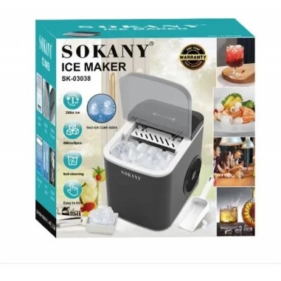Επιτραπέζια  Παγομηχανή Sokany SK-03038 112W