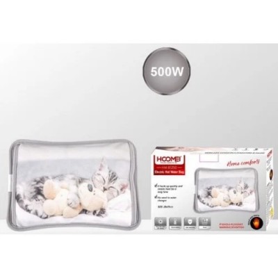 Hoomei Ηλεκτρική Θερμοφόρα - Μαξιλάρι 500W Γενικής Χρήσης 28x19x6cm HM-8525B