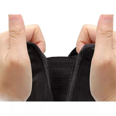 Φορητός Μαύρος Ψυκτήρας Μπουκαλιών 23x15.5x2cm  Με Πτυσσόμενο Σχεδιασμό