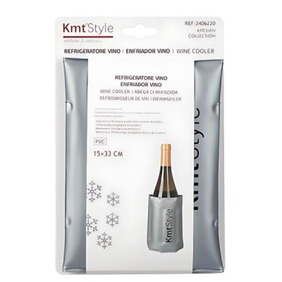 Κομψή Θερμομονωτική Παγοθήκη Φιαλών Για Κρασί Και Ποτά 15x33cm – Wine Cooler
