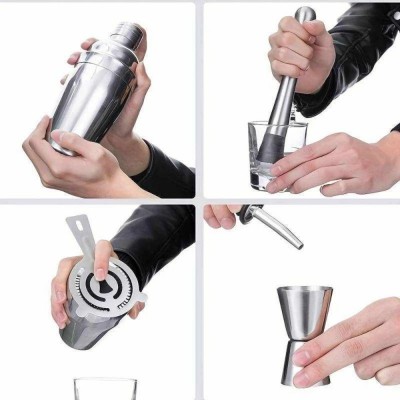 Επαγγελματικό Ανοξείδωτο Σέικερ Κοκτέιλ Υψηλής Αισθητικής 550ml