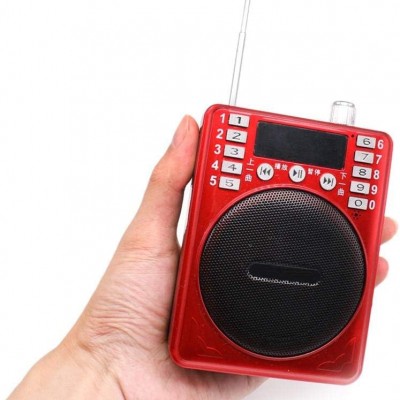 K863 Επαναφορτιζόμενος Ενισχυτής Φωνής Multimedia με Ραδιόφωνο