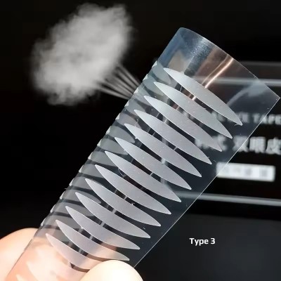 Αυτοκόλλητες Ταινίες Ανόρθωσης Βλεφάρων Άμεσης Εφαρμογής 600 Τεμαχίων Eyelid Lift Strips