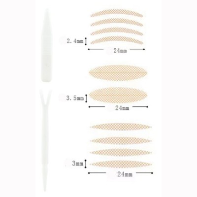 Αυτοκόλλητες Ταινίες Ανόρθωσης Βλεφάρων Άμεσης Εφαρμογής 600 Τεμαχίων Eyelid Lift Strips