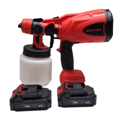 Επαναφορτιζόμενο Ηλεκτρικό Πιστόλι Βαφής Υψηλής Απόδοσης με 2 Μπαταρίες 5.0Ah