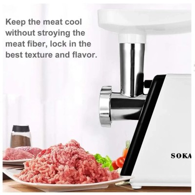Ηλεκτρική Μηχανή Παραγωγής Κιμά - Κρεατομηχανή 2500W SK-312