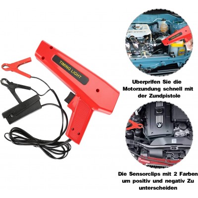 Επαγγελματικό Στροβοσκοπικό Πιστόλι Ρύθμισης Χρονισμού 12V