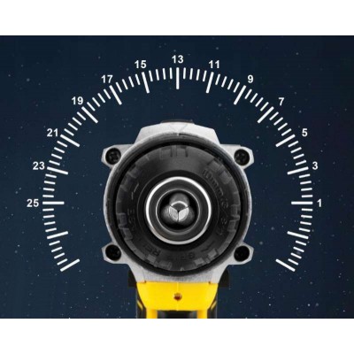 Σετ Επαναφορτιζόμενο Κρουστικό Δραπανοκατσάβιδο 33 Τεμαχίων με 2 Μπαταρίες Υψηλής Απόδοσης 36V