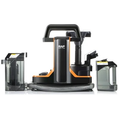 R.8776 Ισχυρό Επαναφορτιζόμενο Μηχάνημα Καθαρισμού Χαλιών-Υφασμάτινων Επιφανειών 450W