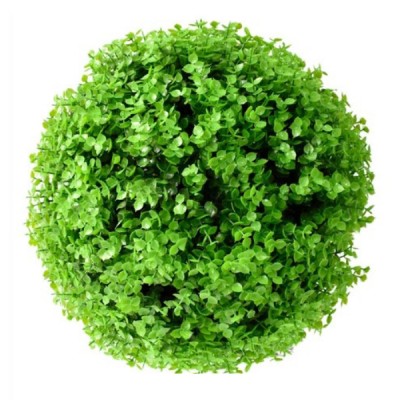 22cm Τεχνητή Πράσινη Μπάλα Πυξάρι