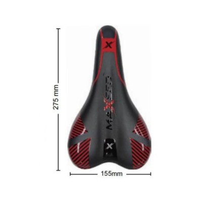 27,5×15,5cm Ανατομική Σέλα Ποδηλάτου με Απορρόφηση Κραδασμών