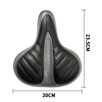 23,5×20cm Ανατομική Σέλα Ποδηλάτου με Απορρόφηση Κραδασμών 36705