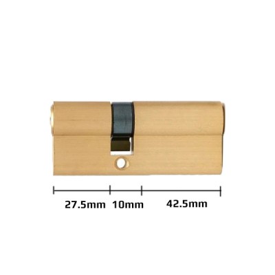 80mm Κύλινδρος Υψηλής Ασφάλειας Για Κλειδαριά Πόρτας Με Επτά Κλειδιά