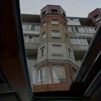 200x45εκ Διάτρητη Μαύρη Μεμβράνη Βινυλίου One Way Vision