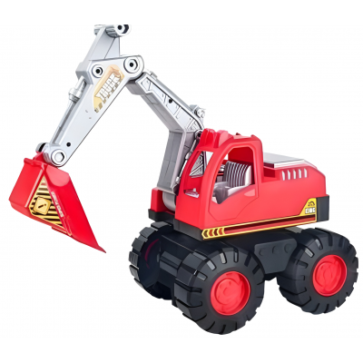 Τηλεκατευθυνόμενος Εκσκαφέας Παιχνίδι με Ρεαλιστικές Λειτουργίες & Επαναφορτιζόμενη Μπαταρία 8077E