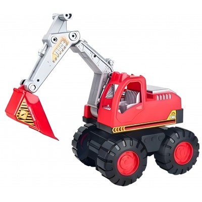 Τηλεκατευθυνόμενος Εκσκαφέας Παιχνίδι με Ρεαλιστικές Λειτουργίες & Επαναφορτιζόμενη Μπαταρία 8077E