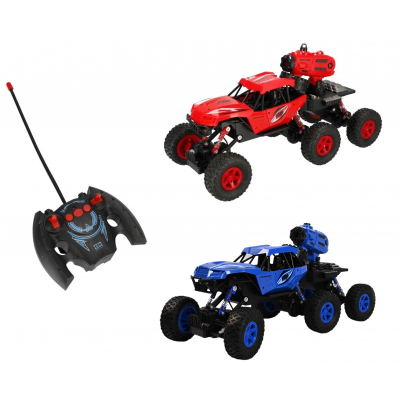 Τηλεκατευθυνόμενο Off Road Αυτοκίνητο με Επαναφορτιζόμενη Μπαταρία Φώτα & Εφέ Ατμού FN009
