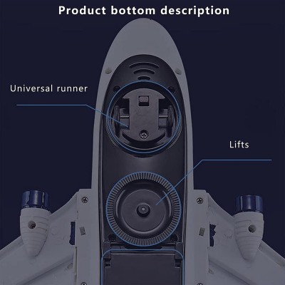 Τηλεκατευθυνόμενο Αεροσκάφος με LED Φωτισμό & Ηχητικά Εφέ GC169-B37
