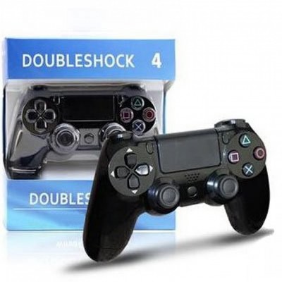 Ασύρματο Χειριστήριο Doubleshock για PS4 Μαύρο - Wireless Play Station Controller OEM