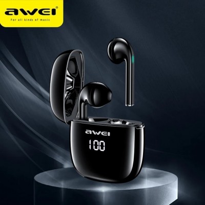 Αδιάβροχα Ασύρματα Ακουστικά Bluetooth με Smart Touch Αφής - AWEI Sports Earbunds Charging Case