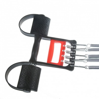 Ελατήρια Εκγύμνασης με Πατάκια Ποδιών Κωπηλατικής, Στήθους, Καρπού, Πήχη, Χεριών & Δικεφάλων - Chest Expander Spring Rowing OEM