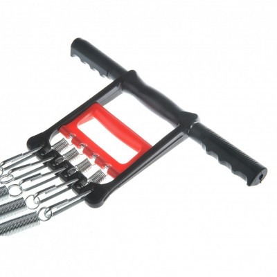 Ελατήρια Εκγύμνασης με Πατάκια Ποδιών Κωπηλατικής, Στήθους, Καρπού, Πήχη, Χεριών & Δικεφάλων - Chest Expander Spring Rowing OEM