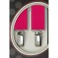 Τιράντες Unisex 25mm με 4 κλίπς Victoria Φούξια