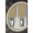 Τιράντες Unisex 30mm με 4 κλίπς Victoria Μπέζ