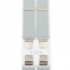 Τιράντες Unisex 36mm με 4 κλίπς Victoria Γκρί Σιέλ