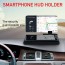 Βάση Κινητού με Οθόνη Αντανάκλασης - Καθρέπτη Αυτοκινήτου Αντιολισθητική HUD Head Up Display