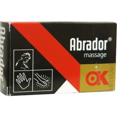 Abrador σαπούνι massage για απολέπιση, καθαρισμό και τόνωση της μικροκυκλοφορίας, 100gr