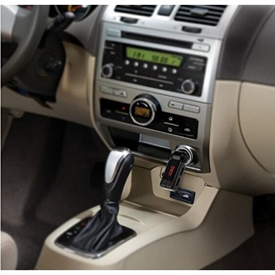 Car FM Transmitter - Πομπός Bluetooth USB, AUX In, MP3 Player & Φορτιστής 2 x USB 2.1A