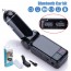 Car FM Transmitter - Πομπός Bluetooth USB, AUX In, MP3 Player & Φορτιστής 2 x USB 2.1A