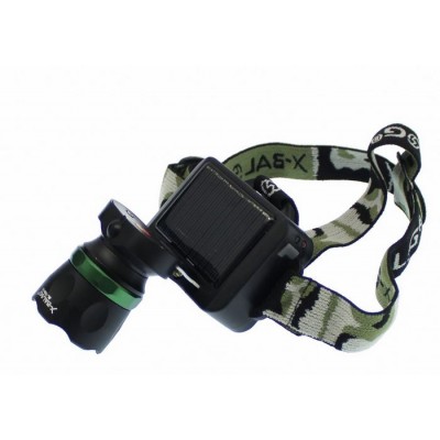 Ηλιακός Φακός Κεφαλής LED ΖΟΟΜ - Solar Headlight X-BALOG BL-T856