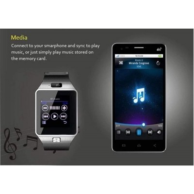 Smart Watch - Ρολόι Κινητό Τηλέφωνο με Οθόνη, Κάμερα - Βηματομετρητή, Μέτρηση Ποιότητας Ύπνου