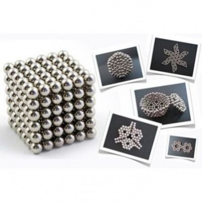 Fidget Μαγνητικές Μπίλιες Σετ 216τμχ Rare Earth 5mm για Ατελείωτες Ώρες Καλλιτεχνικής Δημιουργίας - Μπιλίτσες Μαγνήτες