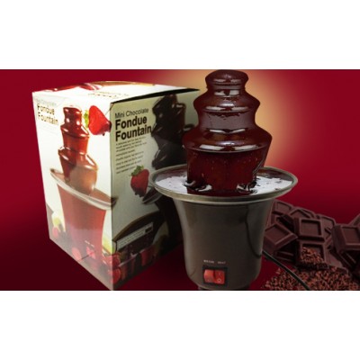 Συσκευή Συντριβάνι για Fondue Σοκολάτας - Mini Fondue Chocolate Fountain